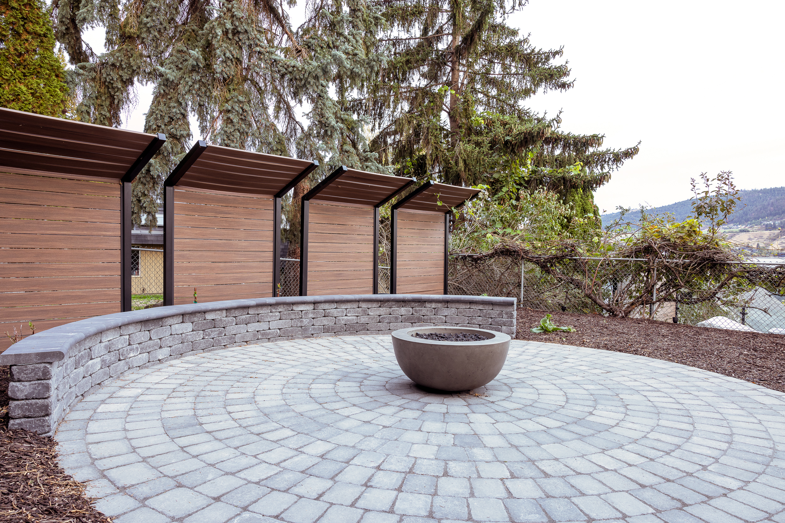 Custom Hardscaping Installation 1