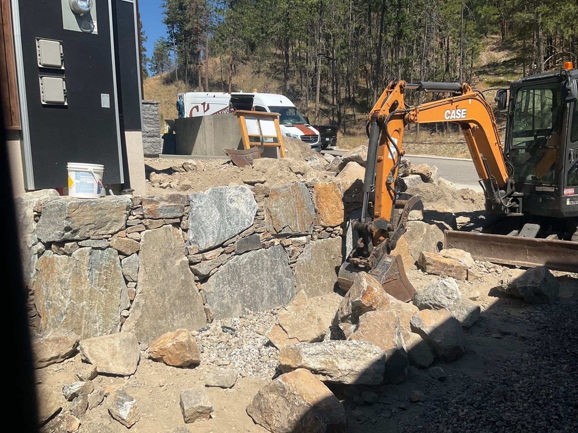 Custom Hardscaping Installation 5