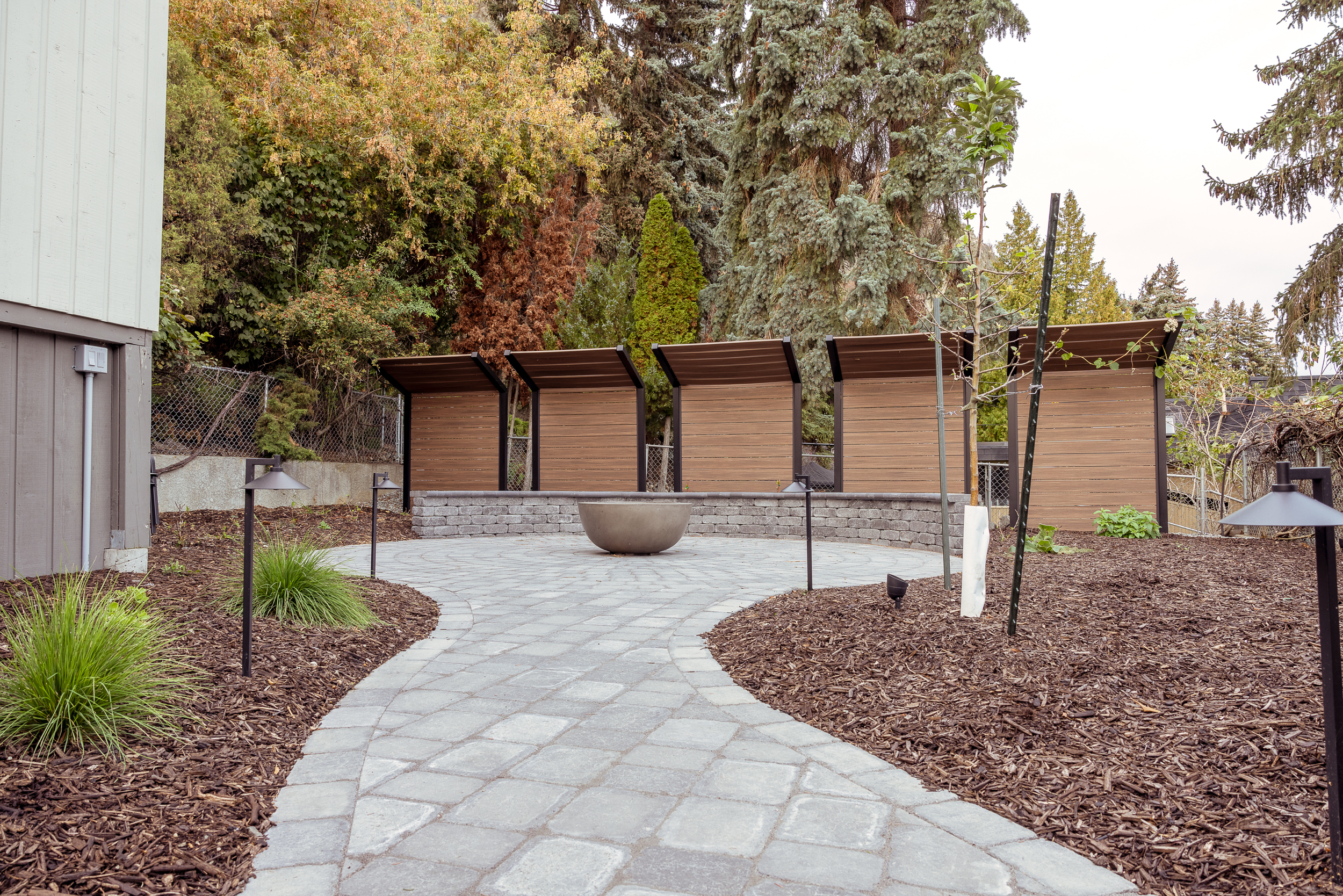 Custom Hardscaping Installation 8