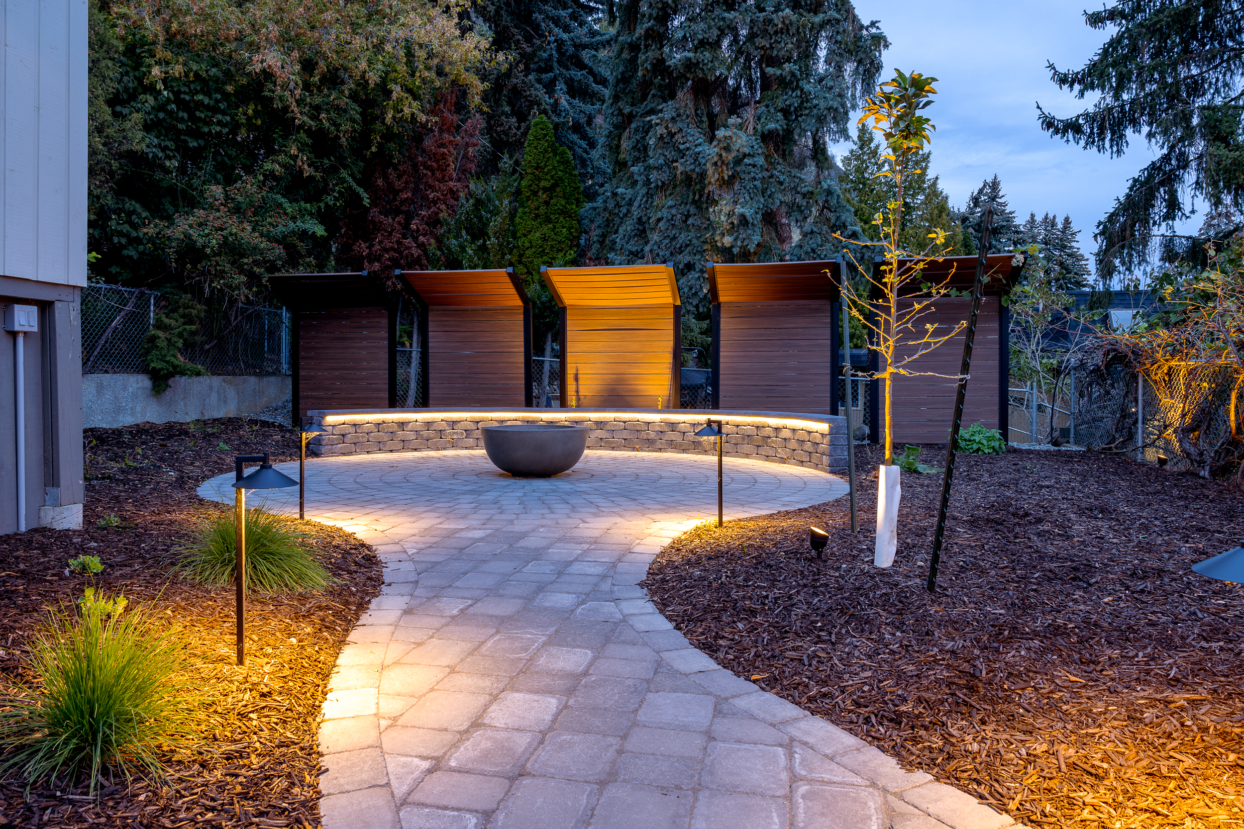 Hardscape Patio Gathering Area