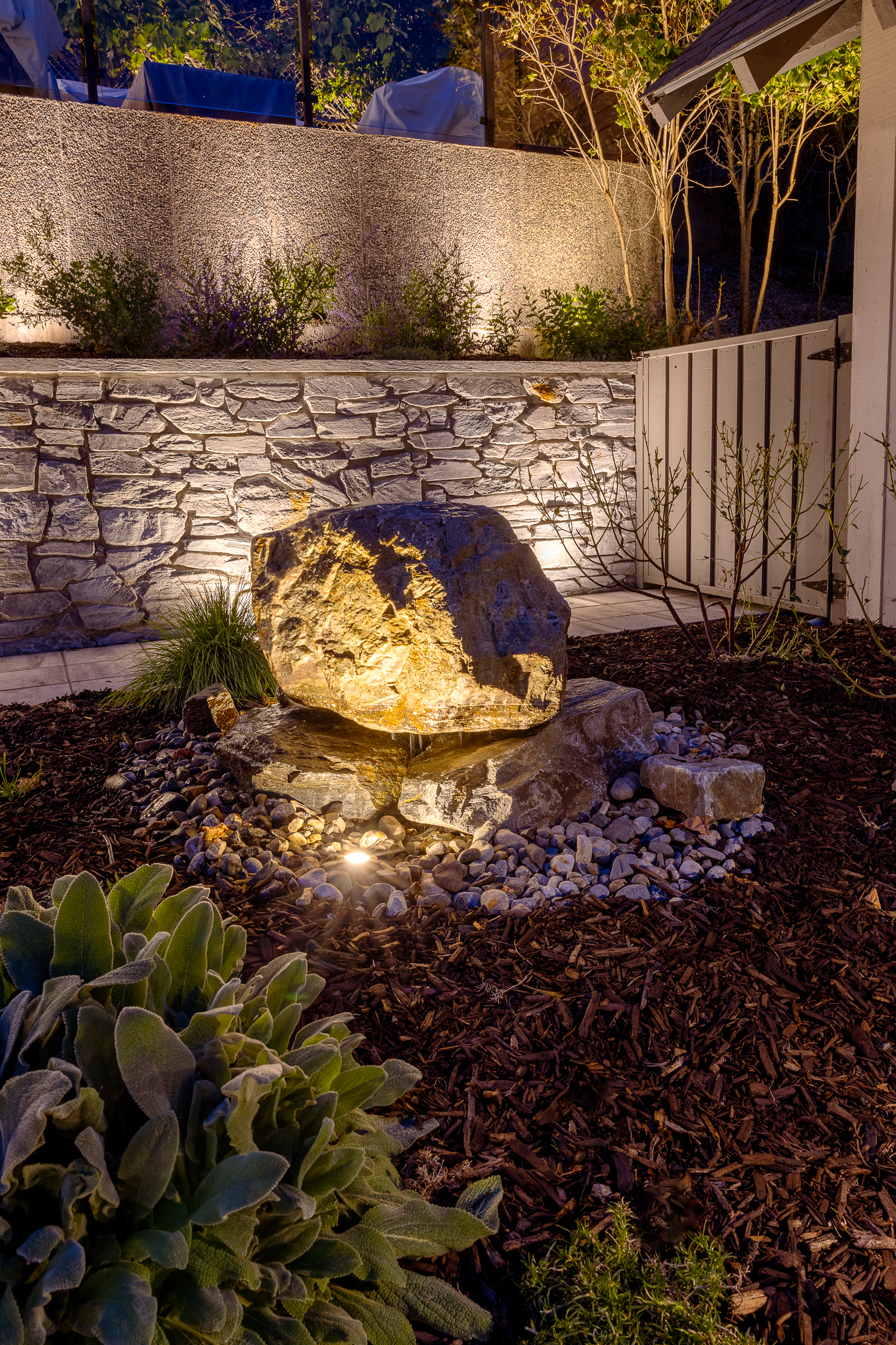 Water Feature Hardscaping