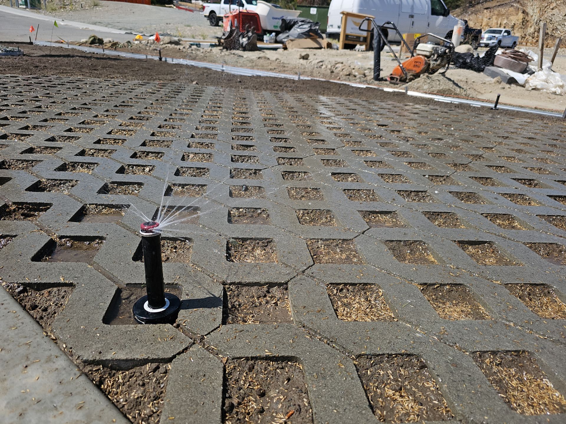 Rotor Head Irrigation